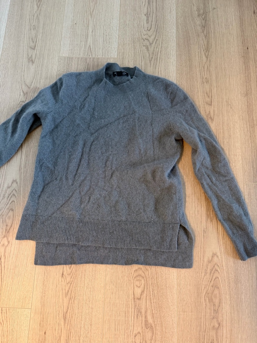 Saks Fifth Avenue Women’s Charcoal Crewneck Sweater